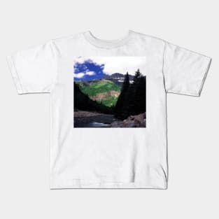 McDonald Creek, Going-to-the-Sun Road, Glacier N.P. Kids T-Shirt